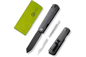 CIVIVI Sendy 3 In 1 Multitool Pocket Knife With Tweezers and Toothpick, Ben Petersen designed Folding Knife for EDC Camping Daily Use, Perfect Gifts for Men Women C21004B-2