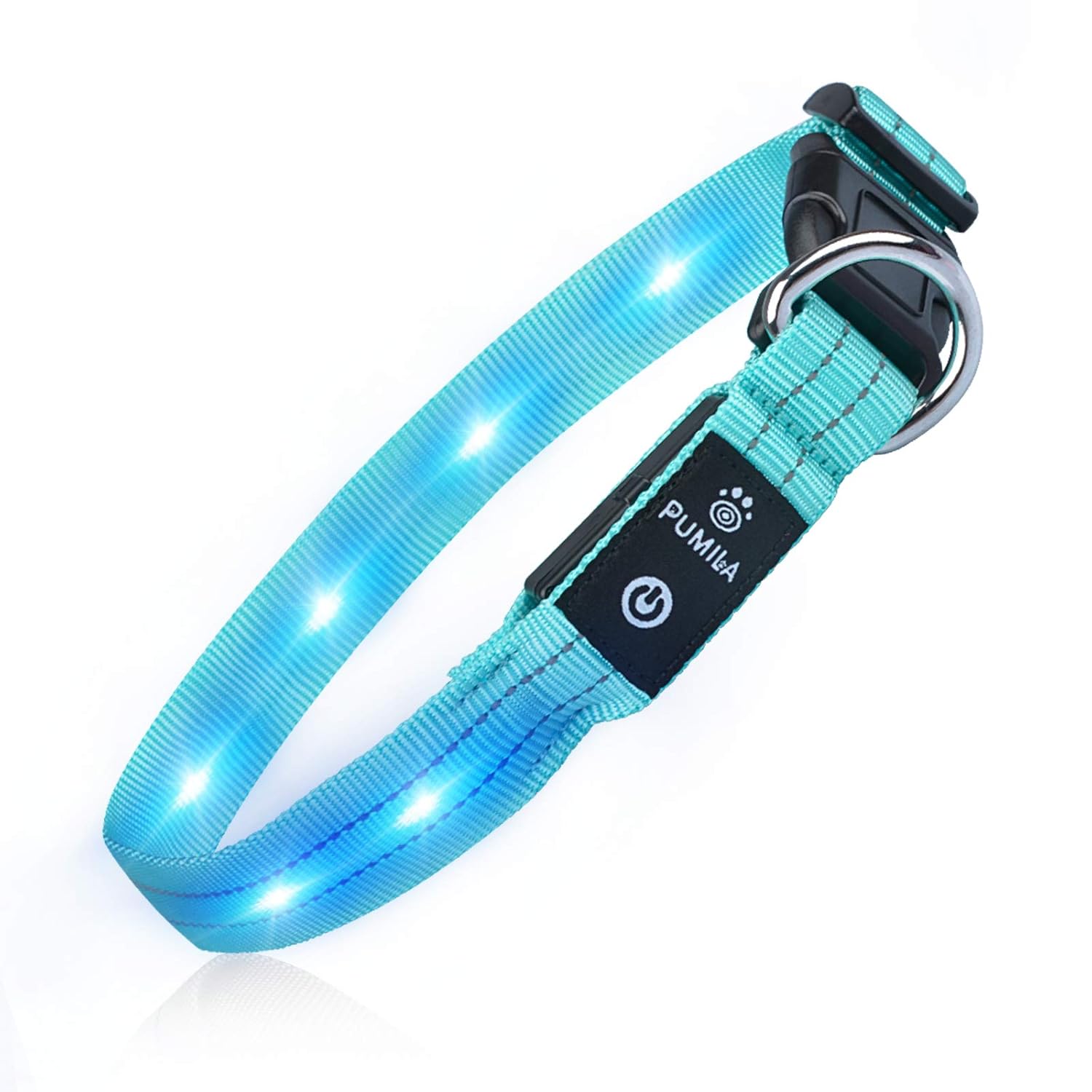 Buy Pumila LED Dog Collar Rechargeable Dog Collars, Flashing Light