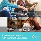 TP-Link Archer T3U Nano AC1300 WiFi Dongle USB 2.0 Dual-Band MU-MIMO WPA3 Win view 3