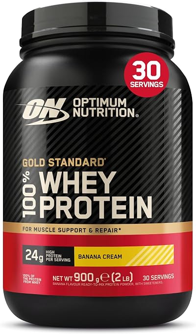 Optimum Nutrition Gold Standard 100% Whey Banana Cream 900 g 30 Servings