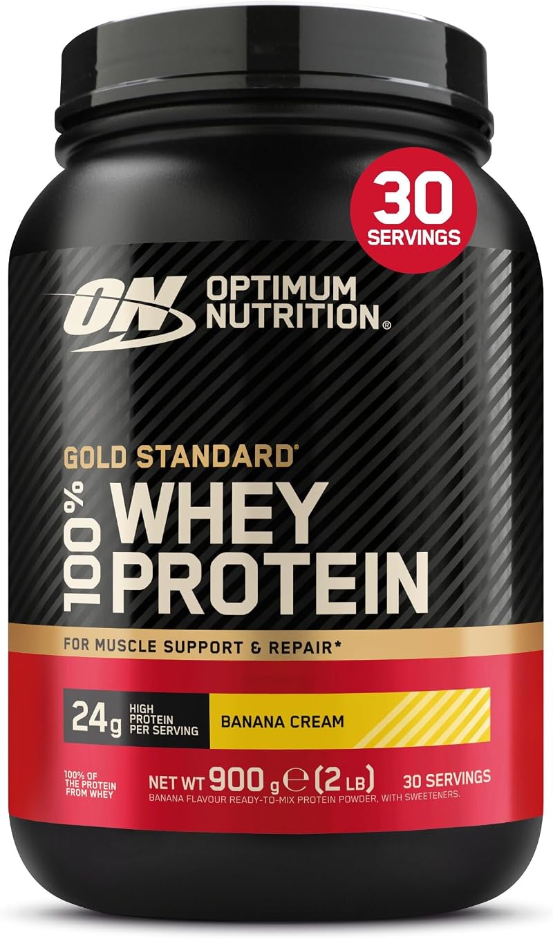 Optimum Nutrition Gold Standard 100% Whey Banana Cream 900 g 30 Servings