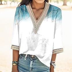 Cheifay Tank Tops Women for Women 3/4 Sleeve Shirts