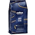 Lavazza Super Crema Whole Bean Coffee Blend, Medium Espresso Roast, 2.2 Pound (Pack of 1) Authentic Italian, Blended And Roas