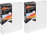 Conda Canvas for Painting 20x25 cm 24 Pack 100% Cotton Acid Free Prime view 1