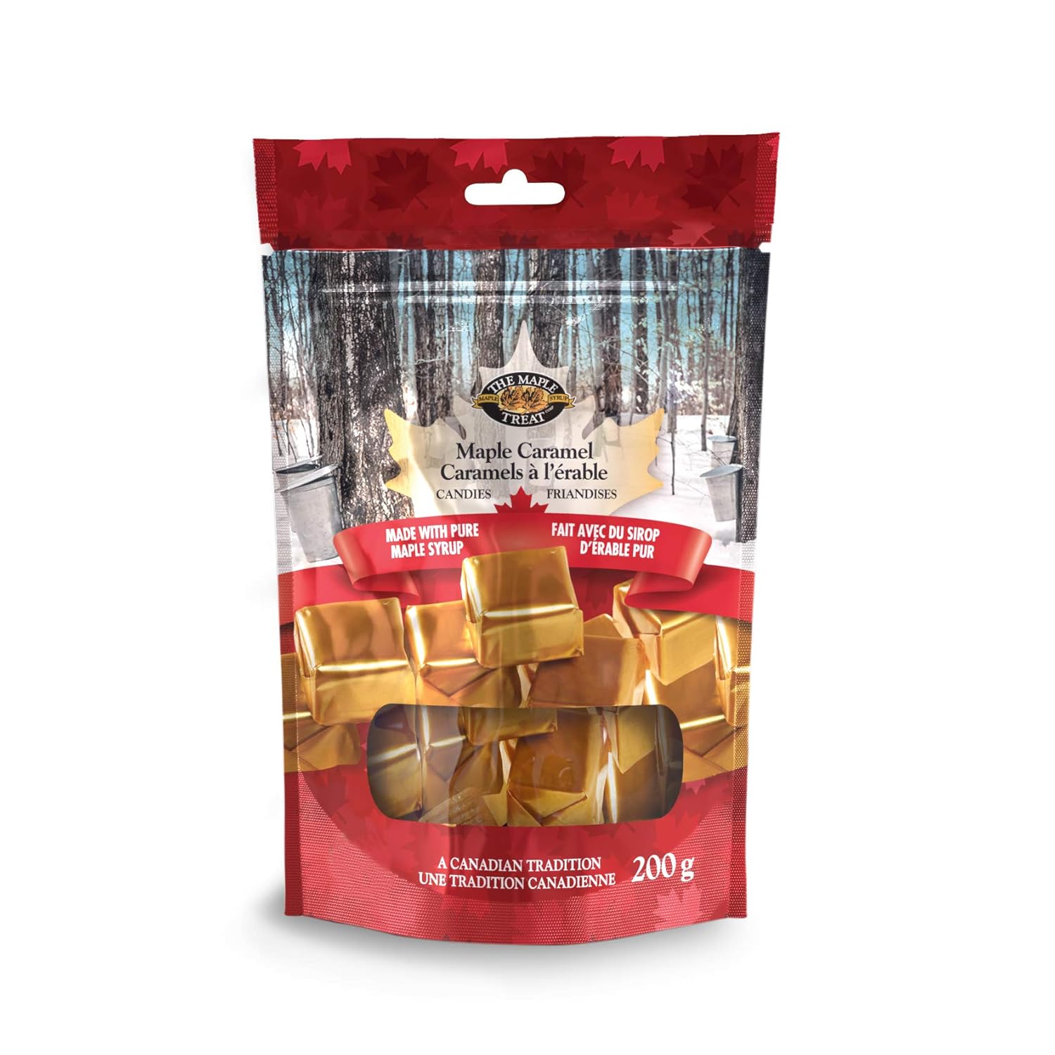 LB Maple Treat Caramel Sugar Candy / Canadian Maple Syrup