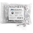 TarGard Venturi Style Disposable Filters | 800-1,000+ Cigarettes Filtered per 100 Pack | Effective XL Filter, Not Just A Holder | Clear