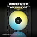 Corsair iCUE AF120 RGB Elite 120mm PWM Fan Eight RGB LEDs AirGuide view 4