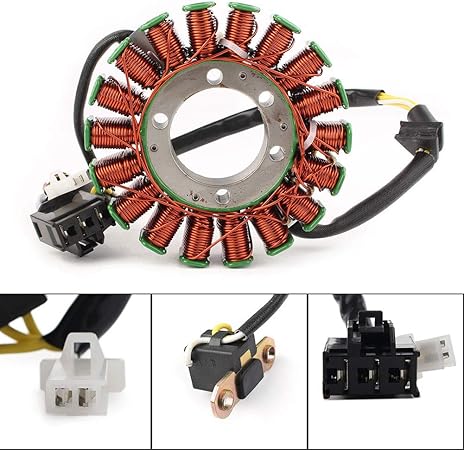 Amazon Gzyf バイク用 ステーターコイル ジェネレーター 純正交換 発電機 コイル 耐久性 大容量 カスタム 対応車種 1個 バイク用イグニッションコイル 車 バイク
