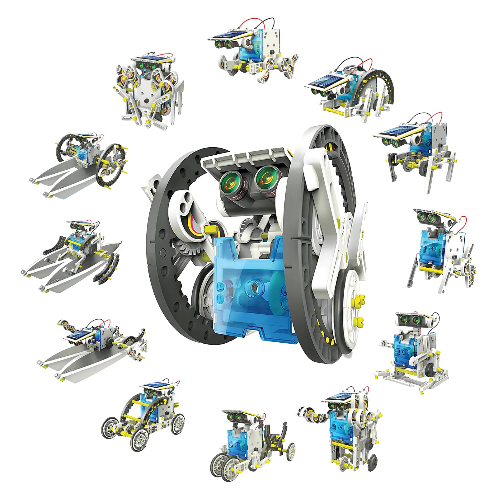 Photo 1 of Nilez 13-in-1 Solar Robot Kit STEM Toys Robotics for Kids Age 8-12, Engineering Building Education Projetcs Birthday Christmas Gfit 8 9 10 13 16 Years Old Boys Girls Teens