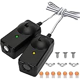 2026 Upgrade 41A5034 Safety Sensor Kit Compatible with Liftmaster Chamberlain Sears Craftsman Garage Door Opener Made After 1997, Replace G801CB-P (10 Years Warranty)