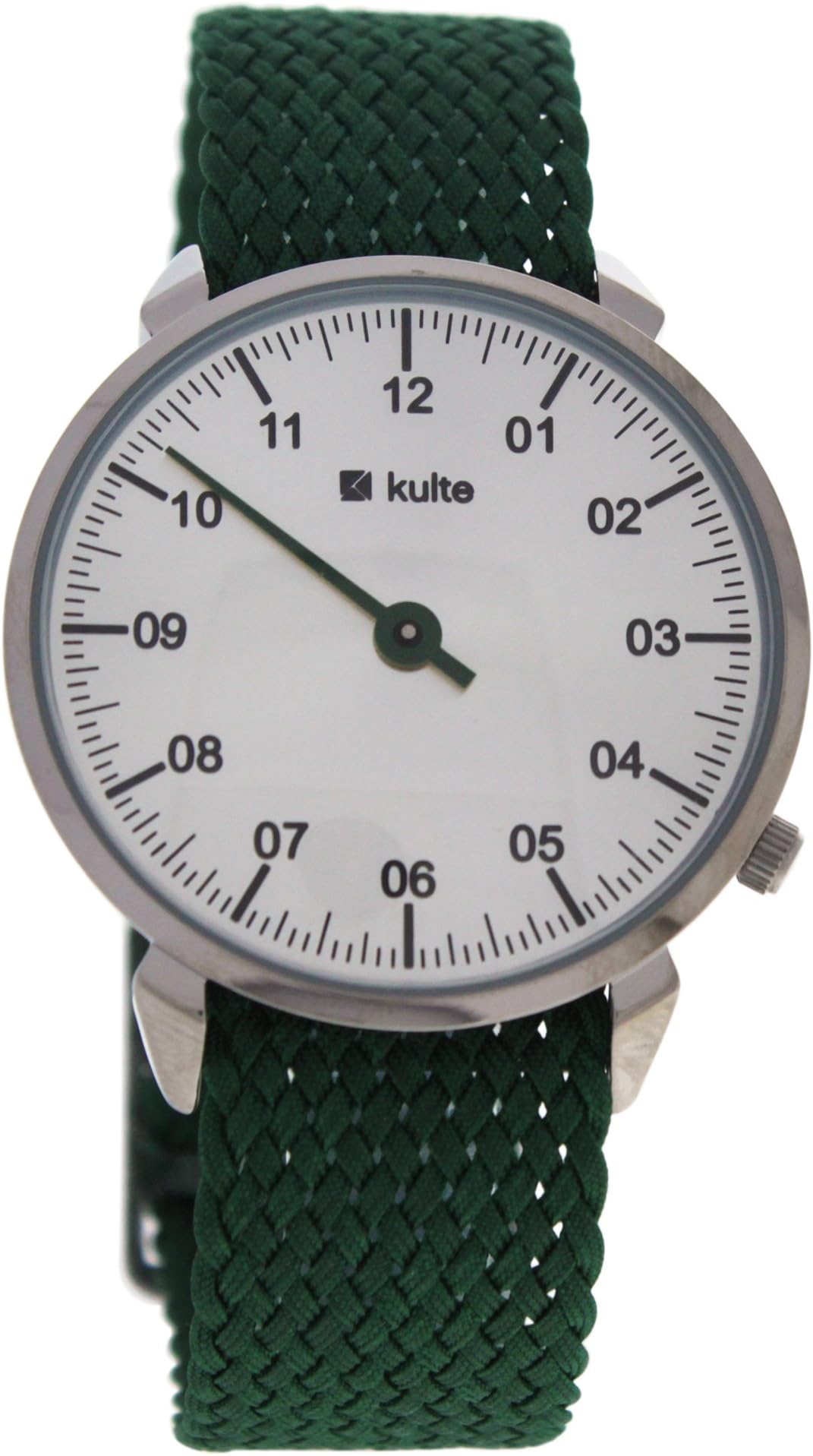 Kulte Unisex-Adult Analogue Classic Quartz Watch with Nylon Strap KUTPGRN