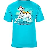 SEA DOG Vintage Graphic T-Shirt Garment Dyed 100% Ringspun Cotton, Relaxed Fit, Printed in USA, Stay Salty Y'all