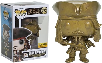 funko pop jack sparrow gold