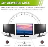 LAMA 22 Inch Privacy Screen Filter for Widescreen Monitors 16:9 Anti-Spy view 4
