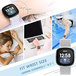 AVOD Nylon Bands Compatible with Fitbit Versa