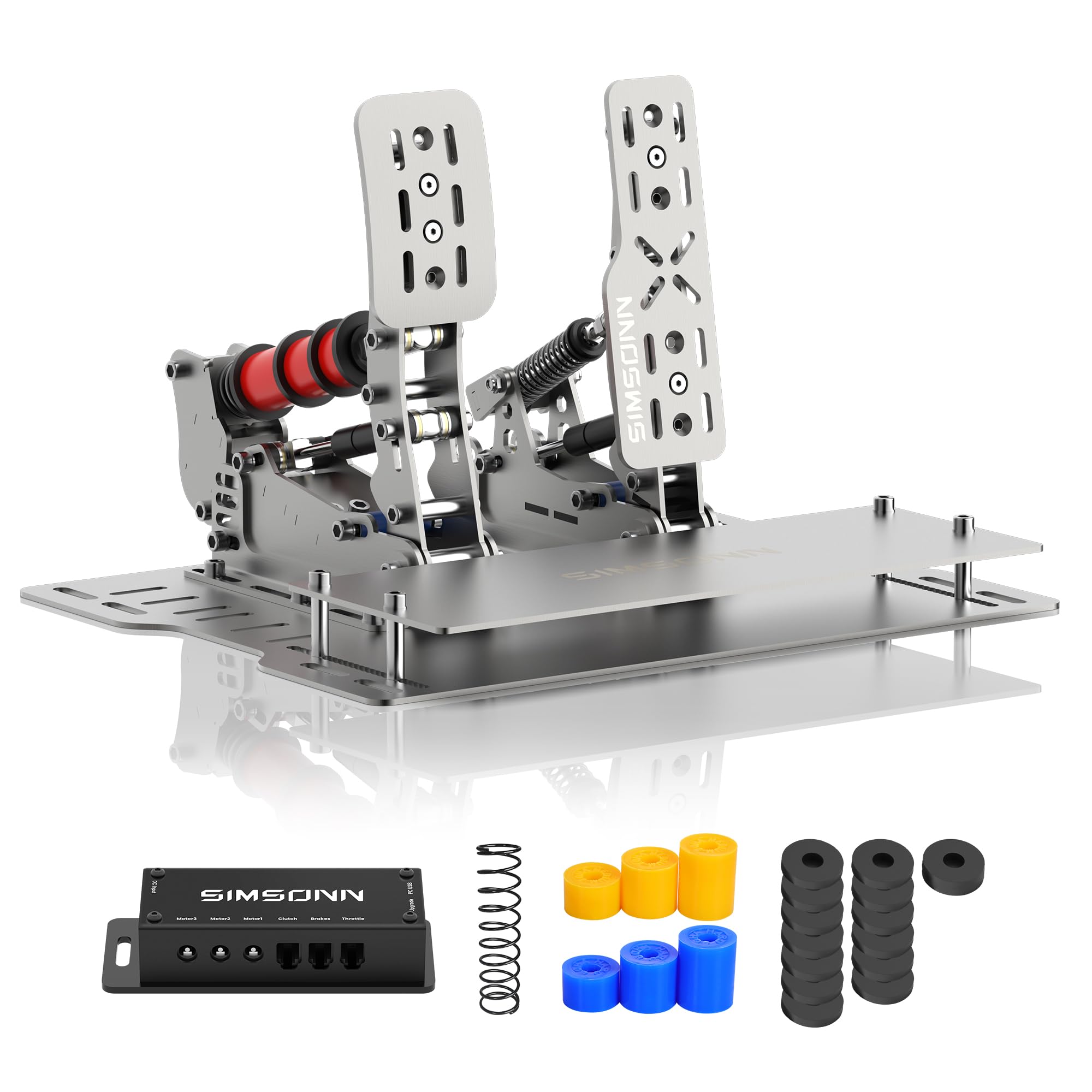 SIMSONN Plus X Sim Racing Pedals, Racing Simulator