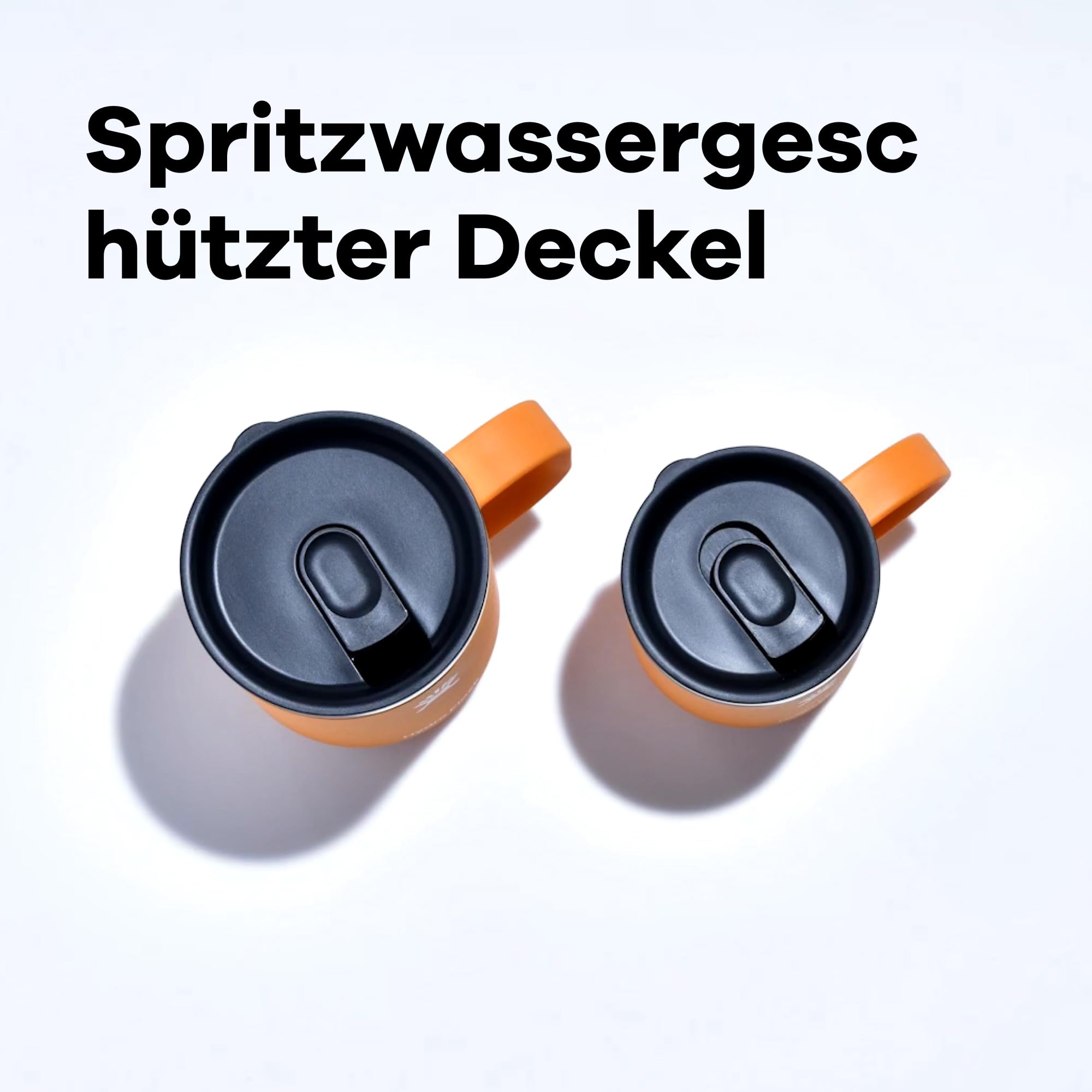 HYDRO FLASK - Kaffeebecher 354ml (12 oz) - Vakuumisolierter Thermobecher aus Edelstahl - Isolierbecher mit Griff & Steckdeckel - Reise-Becher - Spülmaschinenfester Kaffeebecher - Indigo 4