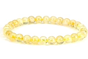 Cherry Tree Collection - Small, Medium, Large Sizes - Gemstone Beaded Bracelets For Women and Men - 6mm Round Beads