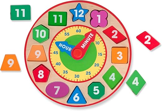 melissa & doug turn & tell clock