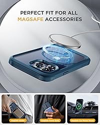Miracase Magnetic for iPhone 15 Pro Case