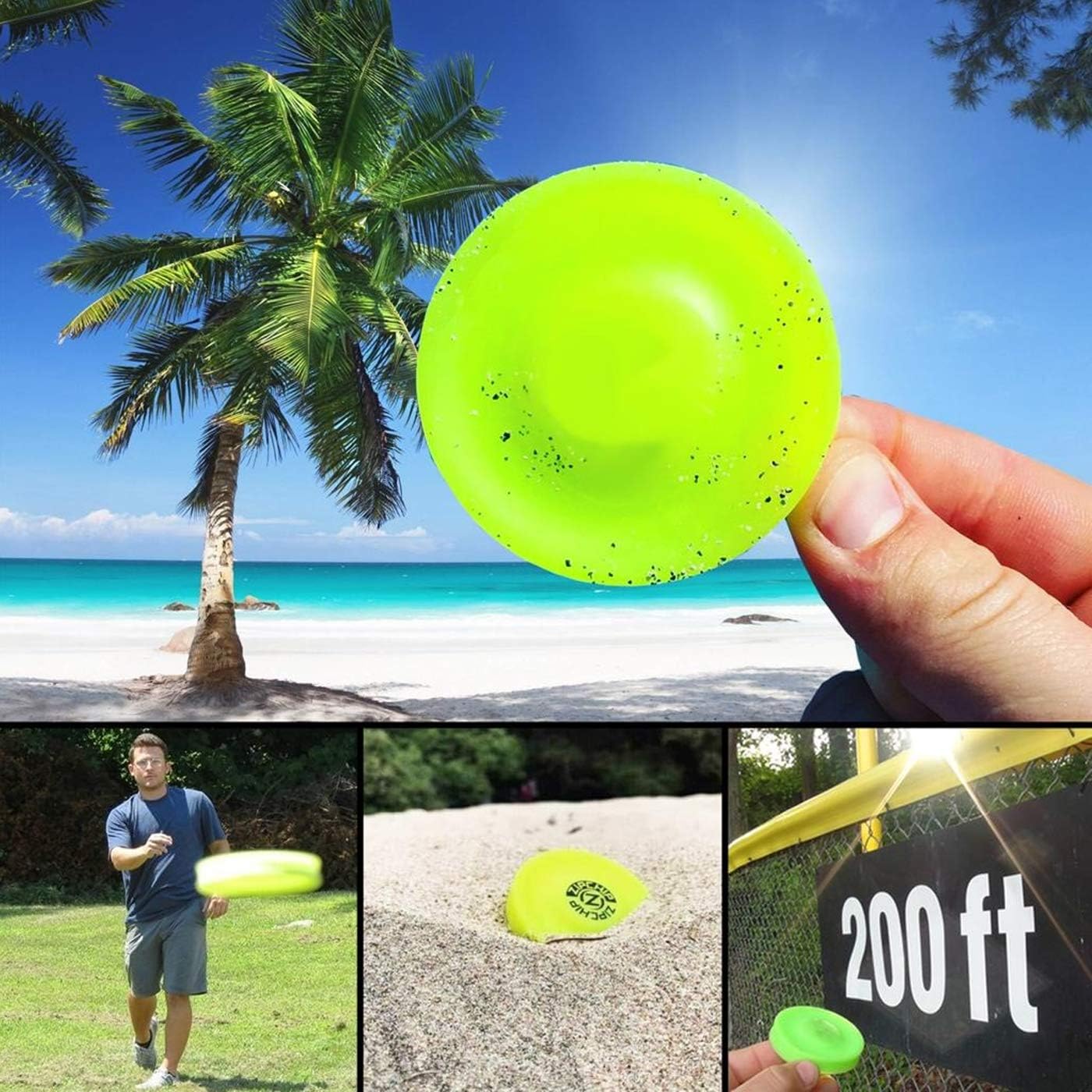 Craft Fair Zip Chip Frisbee Catching Game Flying Disc BigaMart
