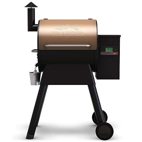 Traeger Grills Pro 575 Wood Pellet Grill Smoker with Wifi, App