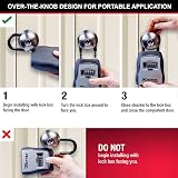Master Lock Portable Key Safe with Shackle Medium 90 x 157 x 40 mm Outdoor view 7