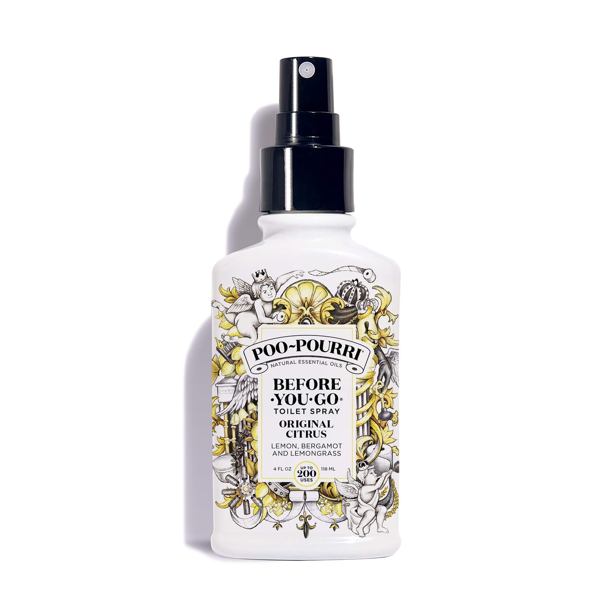 Poo-Pourri Before-You- Go Toilet Spray, Original Citrus Scent, Large 118ML — image 1