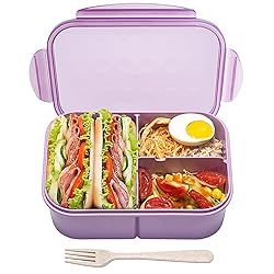 MISS BIG® Bento Box,Bento Box Adult,Lunch Box,Leak