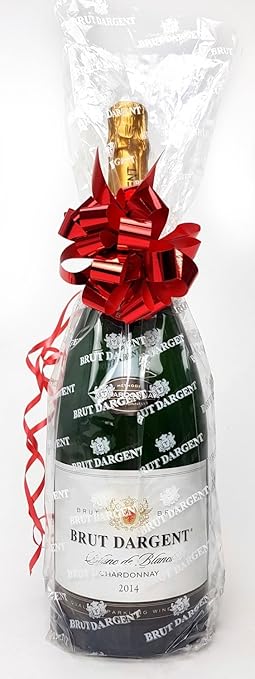 Brut Dargent Blanc de Blanc Chardonnay 2014 in Geschenkverpackung - 1,5l (12% Vol) -[Enthält Sulfite]