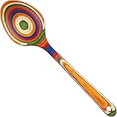 Totally Bamboo Baltique Marrakesh Collection 14" Grand Serving Spoon, Extra-Large Cooking Spoon, Safe for Use on Nonstick
