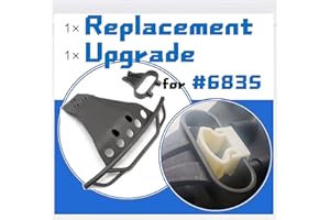 HOUSYLOVE Replacement for Traxxas Slash 4x4 Upgrades, Front Bumper for 1/10 Slash 4x4 Ultimate 6835 with Installable Buffer Structure and Mounts