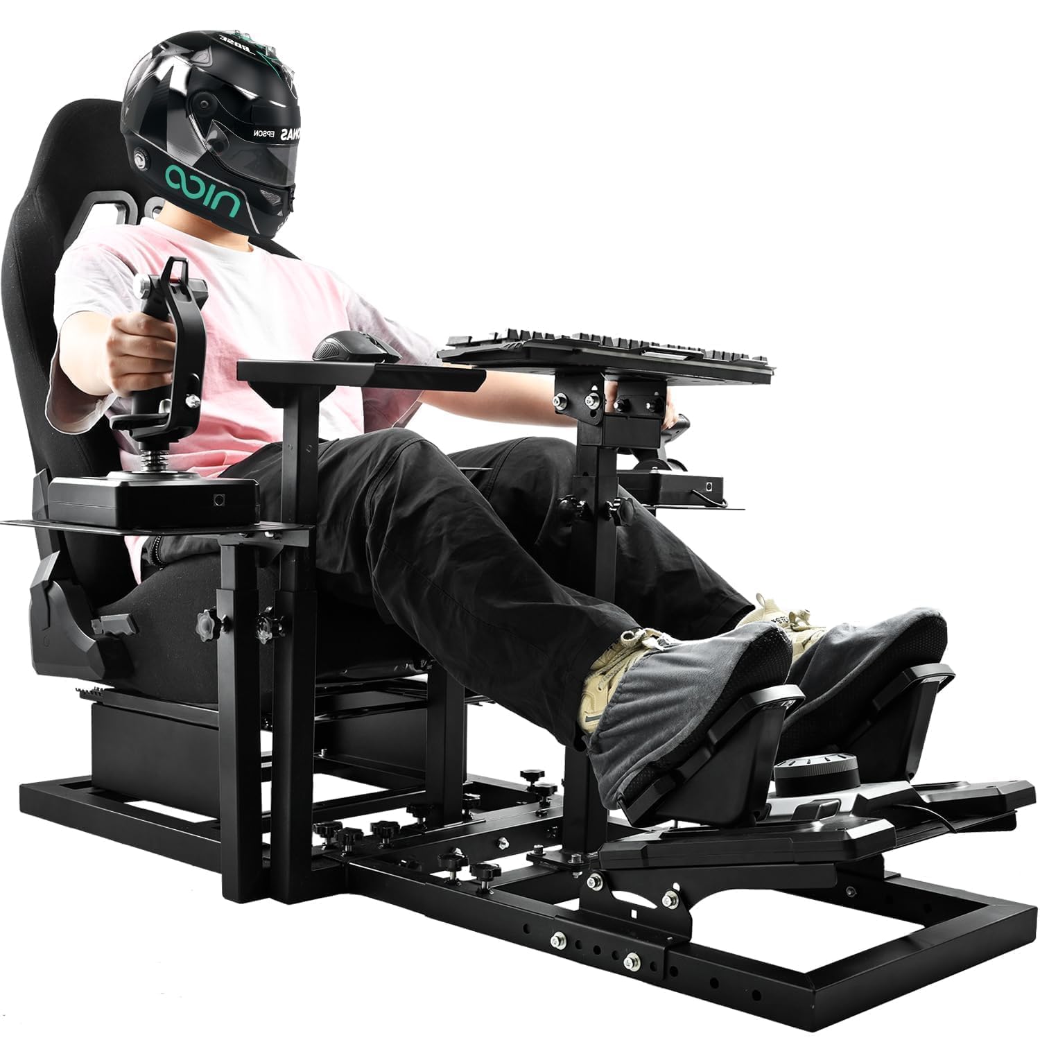 thumbnail image 2 of Dardoo Flight Simulator Cockpit Fit HOTAS Warthog G Saitek Logitech X52 2 of 14