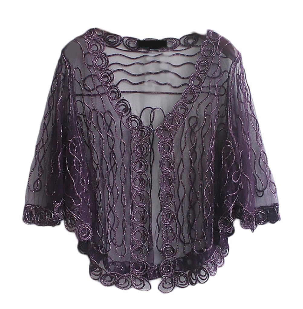 Grace Karin Manica Pipistrello Cardigan Bolero Donna - Foto 4