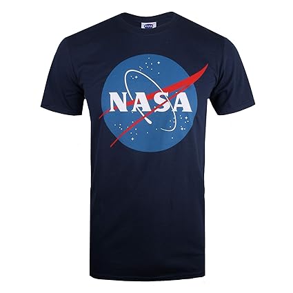 Nasa Herren T-Shirt Circle Logo