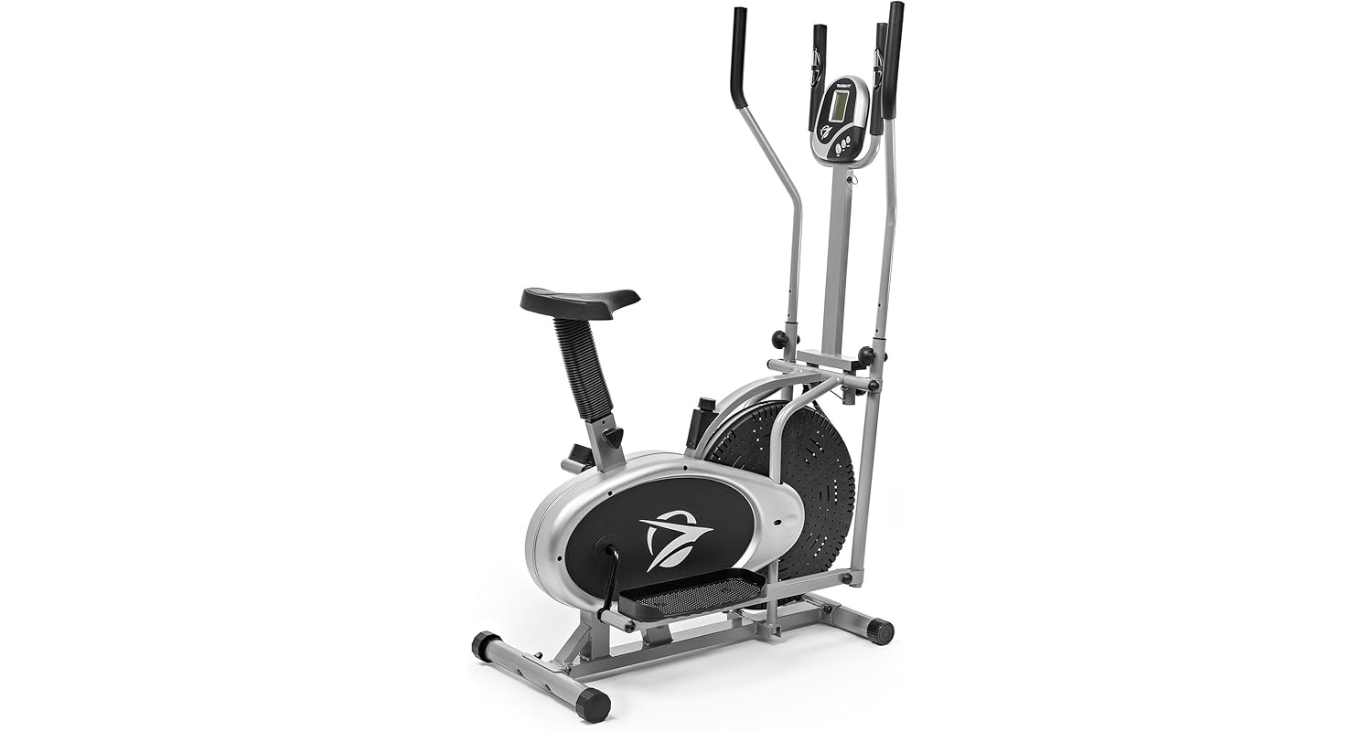 Plasma Fit Elliptical Machine Cross Trainer 2 in 1