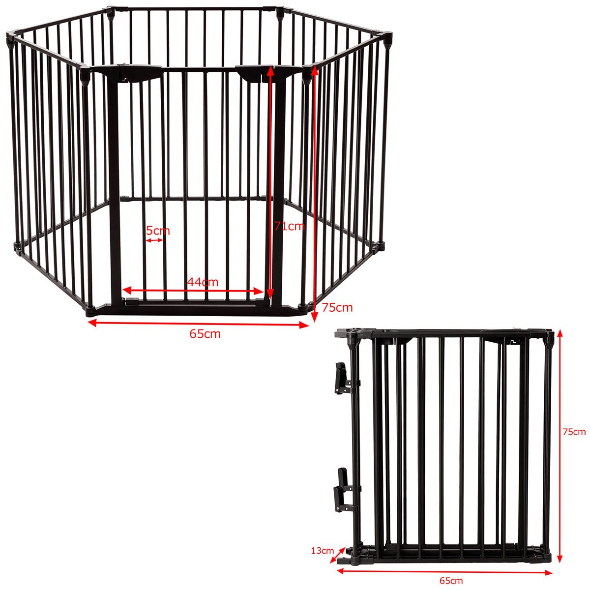 Bebe Puericulture Securite Blanc Barriere De Securite Enfant Bebe Grille De Protection Cheminee Pare Feu De Cheminee 6 Pans Estiloss Com