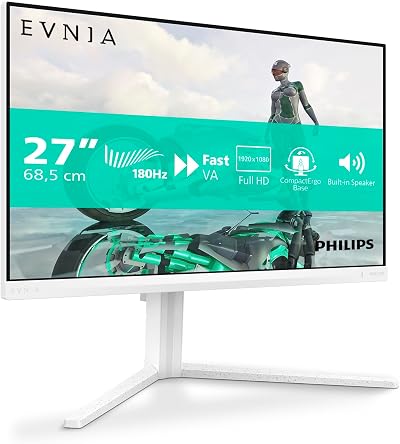 Philips Evnia 27 Inch Full HD IPS 180 Hz HDR10 FreeSync G-Sync