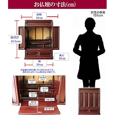 Buy Matsuyama God Buddhist Store For Nursing Care Facilities 16 Mini Altar Altar No Set Safe 13 Sets Of Security High 49 5 Cm X Width 39 0 Cm X Back 25 0 Cm Set