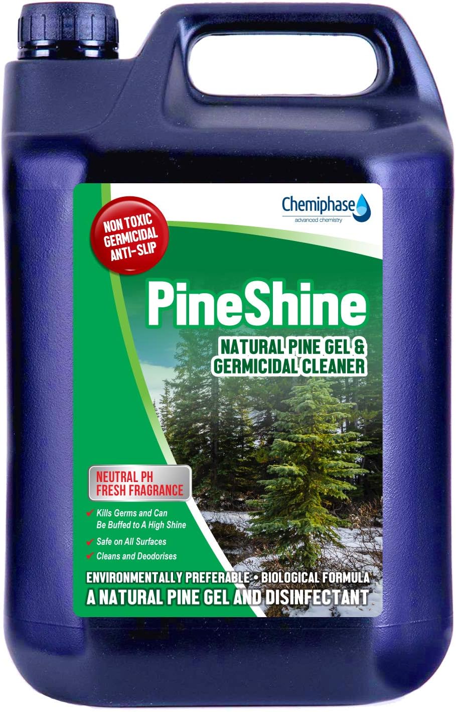 Pine Shine Natural Pine Gel Disinfectant Floor Cleaner 5 Litres Amazon Co Uk Kitchen Home