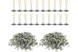 EXCECAR 400pcs 7.3mm Nails for Concrete Nail Gun, Round Nails Wall Fastening Tool, for Ceiling Cable Ducts Fixed Slotting Device Repair Tool Home DIY Nail Gun Accessories