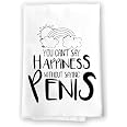 Funny Cum Rag Towel – Humor Bathroom Towel For Adults, 28x14 Inches, 100% Cotton – Naughty Gift For Boyfriend/Husband - View #2