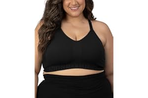 Kindred Bravely Sublime Sports Pumping Bra Hands Free, Adjustable Pumping Bra with EasyClip for All Breast Pumps