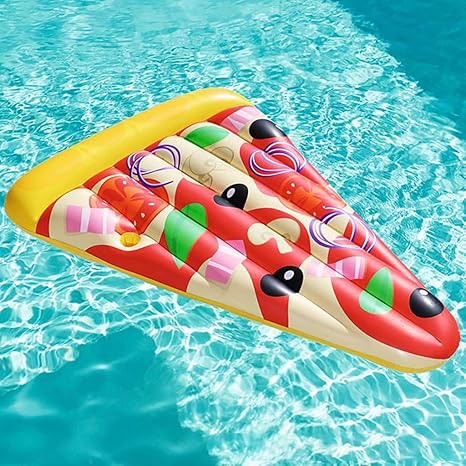 Amazon Com Maikouhai Inflatable Pizza Floating Row Water