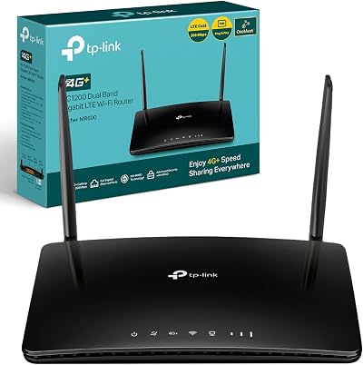 TP-Link Archer MR600 AC1200 4G+ Router SIM Slot MU-MIMO Dual Band
