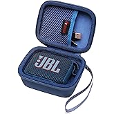 XANAD Hard Case for JBL GO 4/ GO 3 Portable Bluetooth Speaker - Travel Protective Carrying Storage Case Bag(Blue)