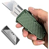Caressolove Premium Utility Knife, Razor Blades Retractable Box Cutter
