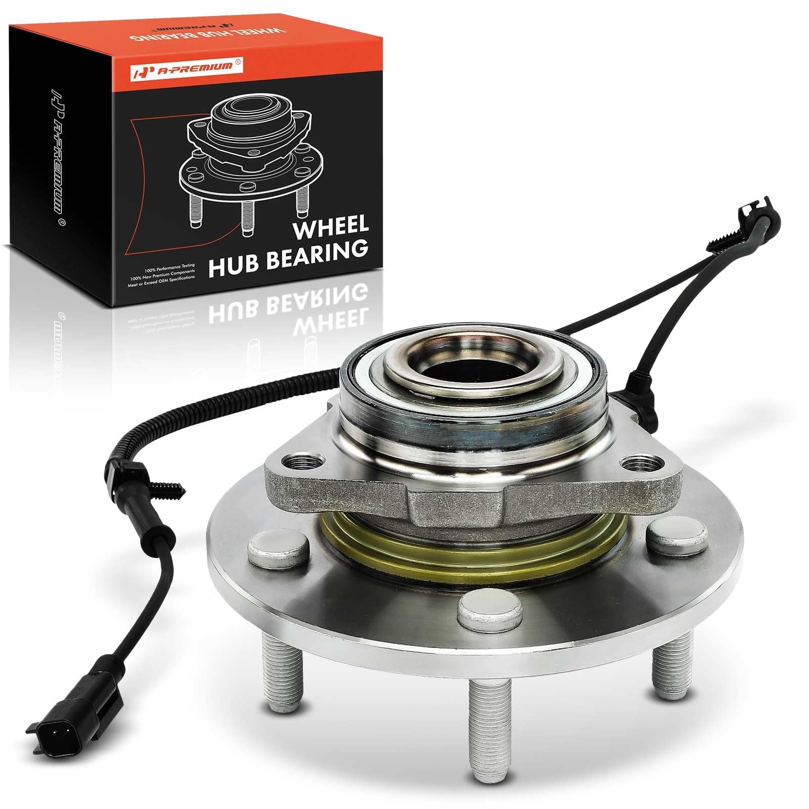 Photo 1 of A-Premium Front Wheel Bearing and Hub Assembly with ABS 5-Lug Compatible with Ram 1500 2012-2018, 1500 Classic 2019-2022