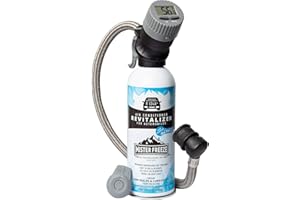 Mr. Freeze Car Air Conditioner Synthetic R134A Refrigerant, AC Recharge Kit with Hose and Wireless Digital Temperature Sensor, 14 Oz
