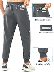 NORTHYARD Men's Athletic Running Pants Lightweight
